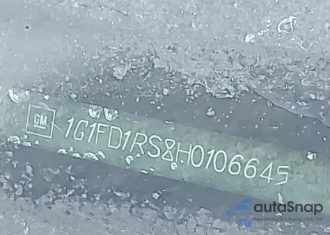 2017 Chevrolet Camaro 2Lt из США, поврежденный, VIN 1G1FD1RS8H0106645